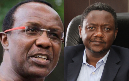 A composite image of David Ndii and Mutuma Mathiu.